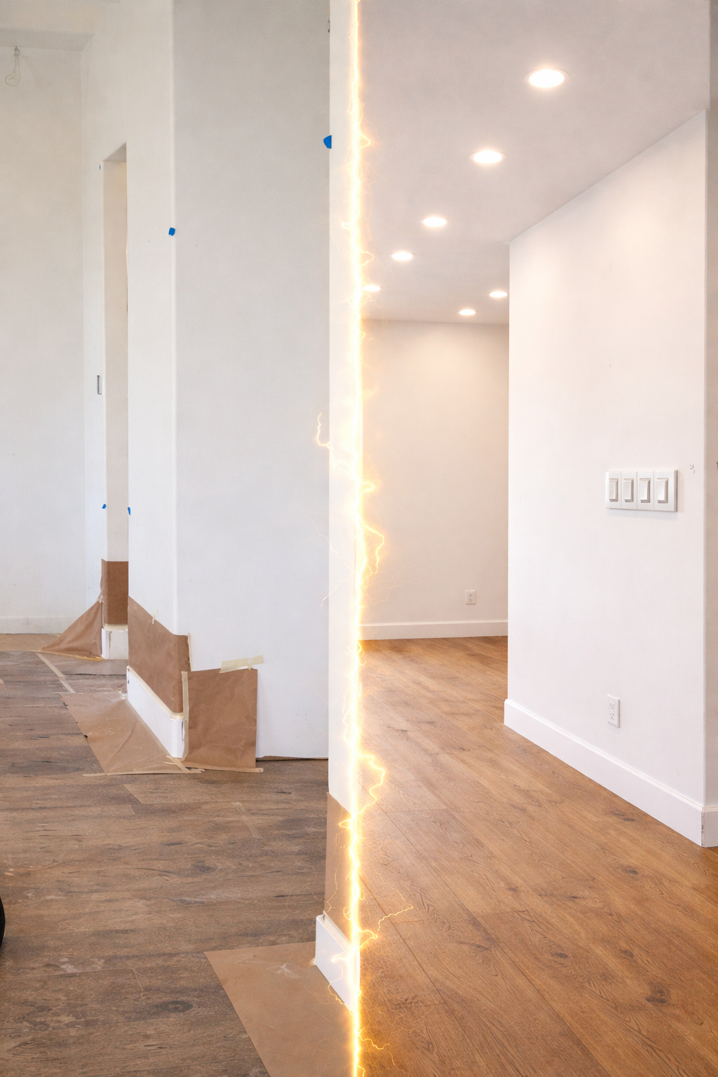 Commercial lighting project